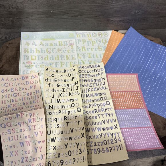 Large Vintage / Y2k Scrapbook Lot 35 Sheets & Two New Refills - Picture 4 of 16